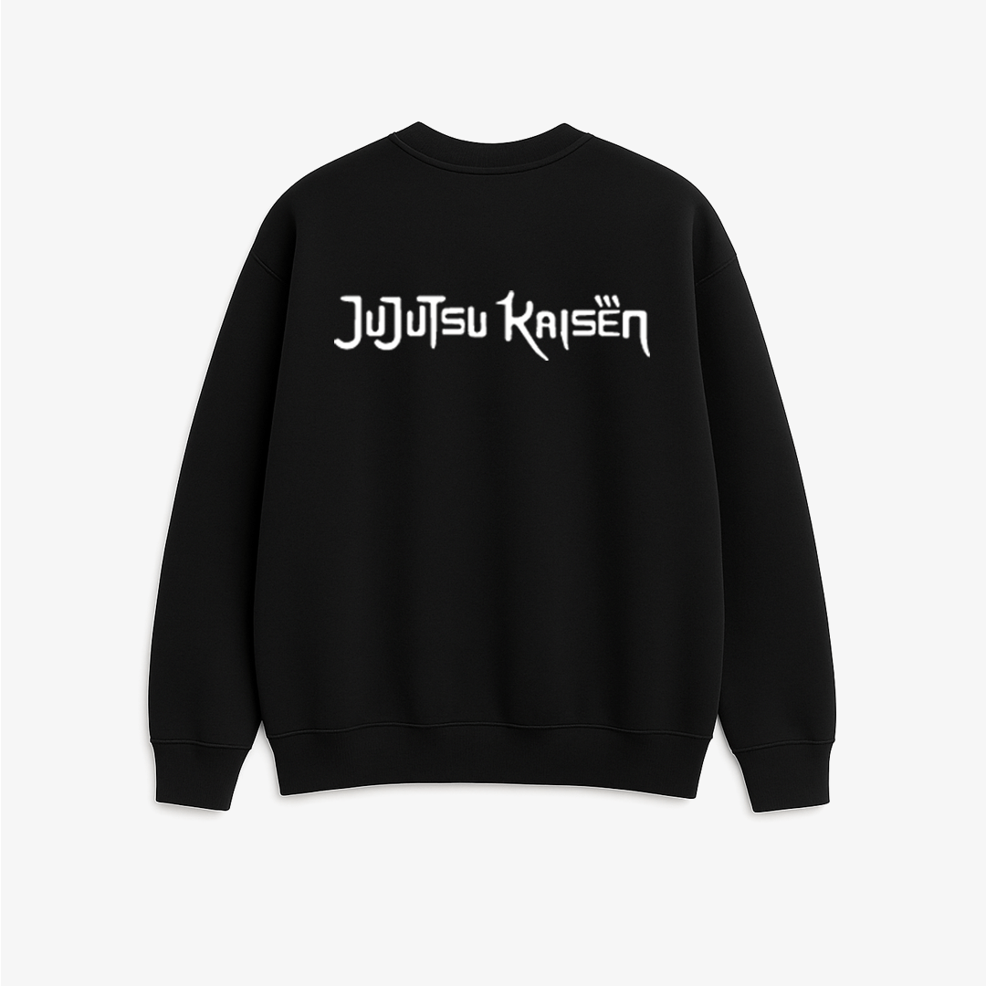 Yowai Mo!! - JuJutSu Kaisen - Printed Oversized Sweatshirt